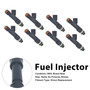 8Pcs Fuel Injector For Ford F150 2011-2014 F150 Raptor 2010-2014 AL3E-F7A
