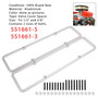 Small Block 1/2"3/8" Valve Cover Spacer 500 Riser 350 For Shaft Mount Roller