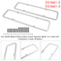 Small Block 1/2"3/8" Valve Cover Spacer 500 Riser 350 For Shaft Mount Roller