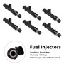 6Pcs Fuel Injector For Honda Passport For Isuzu Rodeo 1998-1999 25166922