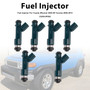 6Pcs Fuel Injector For Toyota 4Runner 2003-09 Tacoma 2005-2015 23250-0P030