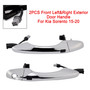 2PCS Front Left&Right Exterior Door Handle For Kia Sorento 2015-2020
