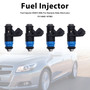 4Pcs Fuel Injector 630CC 60lb For Siemens Deka Short pico FI114962 107962