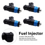 4Pcs Fuel Injector 630CC 60lb For Siemens Deka Short pico FI114962 107962