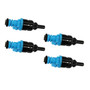 4Pcs Fuel Injector For Audi A4 1.6L 94-08 1.8 quattro 1995-2000 058133551F
