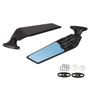 Black Wing Fin Rearview Mirrors For Honda CBR600F 2011-2014 CBR650R 2019-2023