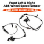 Front Left & Right ABS Wheel Speed Sensor for Ford Ranger 2.2 3.2 2011-2022