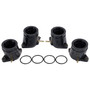 Carburetor HOLDER Insulator Set For Yamaha XJR 400 XJR400 4HM 2001-2007