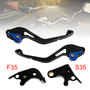 NEW Short Clutch Brake Lever fit for Suzuki GSXR600 06-10 GSXR1000 05-06 Blue