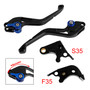 NEW Short Clutch Brake Lever fit for Suzuki GSXR600 06-10 GSXR1000 05-06 Blue
