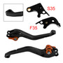 NEW Short Clutch Brake Lever fit for Suzuki GSXR600 06-10 GSXR1000 05-06 Orange
