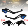 NEW Short Clutch Brake Lever fit for Suzuki GSXR60006-10 GSX-S1000/F 2015 Blue