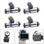4Pcs Fuel Injector For Fiat Coupe 175 1996-2000 Stilo 192 2001-2008 iwp006