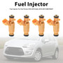 4Pcs Fuel Injector For Fiat Fiorino 2010-2016 Qubo 2010-2016 0280156427