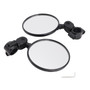 Black Adjustable Handlebar Mirror Folding Mirrors For 22-24 mm Enduro Handle bar