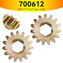 2PCS 700612 15 Tooth Spur Gear 10 DP/20 PA for Lippert RV Slide Out Systems