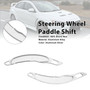 Steering Wheel Paddle Shifter For Mitsubishi ASX 2013-15 Aluminium Silver