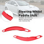 Steering Wheel Paddle Shifter For Mitsubishi ASX 2013-15 Aluminium Red