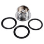 Chrome Pop-Up Gas Cap Set Vented For Softail Dyna Road King FXR 1982-2010