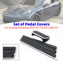 Pedal Set Pedals Pedal Caps For Porsche 718 Cayman Boxster 2017-2022 AT