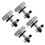4X Saddlebag Safety Bolt Kit Anti-Theft Bolt For Road King Street Road Glide