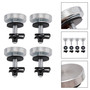 4X Saddlebag Safety Bolt Kit Anti-Theft Bolt For Road King Street Road Glide