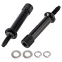 Quick Release Seat Bolts Black For Bonneville & T100 Thruxton 900 Scrambler 900