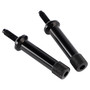Quick Release Seat Bolts Black For Bonneville & T100 Thruxton 900 Scrambler 900