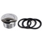 Chrome Pop-Up Gas Cap Vented For Softail Dyna Road King Sportster XL 1982-2019