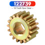 122739 Replacement 18 Tooth Spur Gear 12 DP/14.5 PA for Lippert RV Slide Out