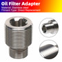 JXSS0116-SS Oil Filter Adapter 13/16"-16 to 1 1/8"-16 1R-1807