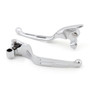 Vent Style Brake Clutch Levers Set Electra Glide Standard FLHT (2008-2009) Chrome
