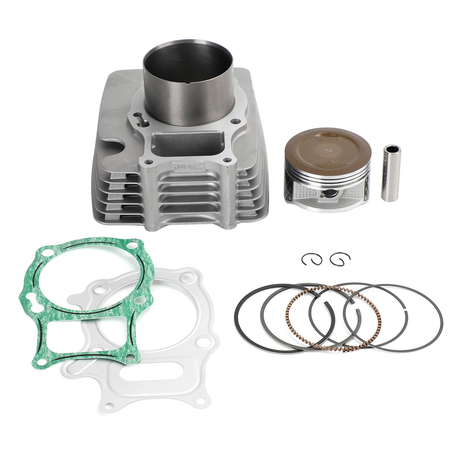 Cylinder Piston Ring Gasket Top End Rebuild Kit For Honda TRX250EX