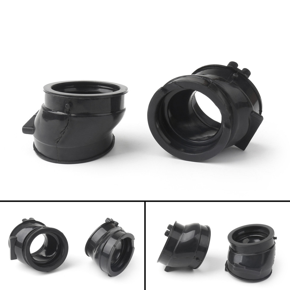 Yamaha V Star 1100 Gas Tank Carburetor Intake Boot Joint Set For Yamaha V-Star 1100 (1999-2009) - Caltric Brand Carburetor Boot - Foto 3