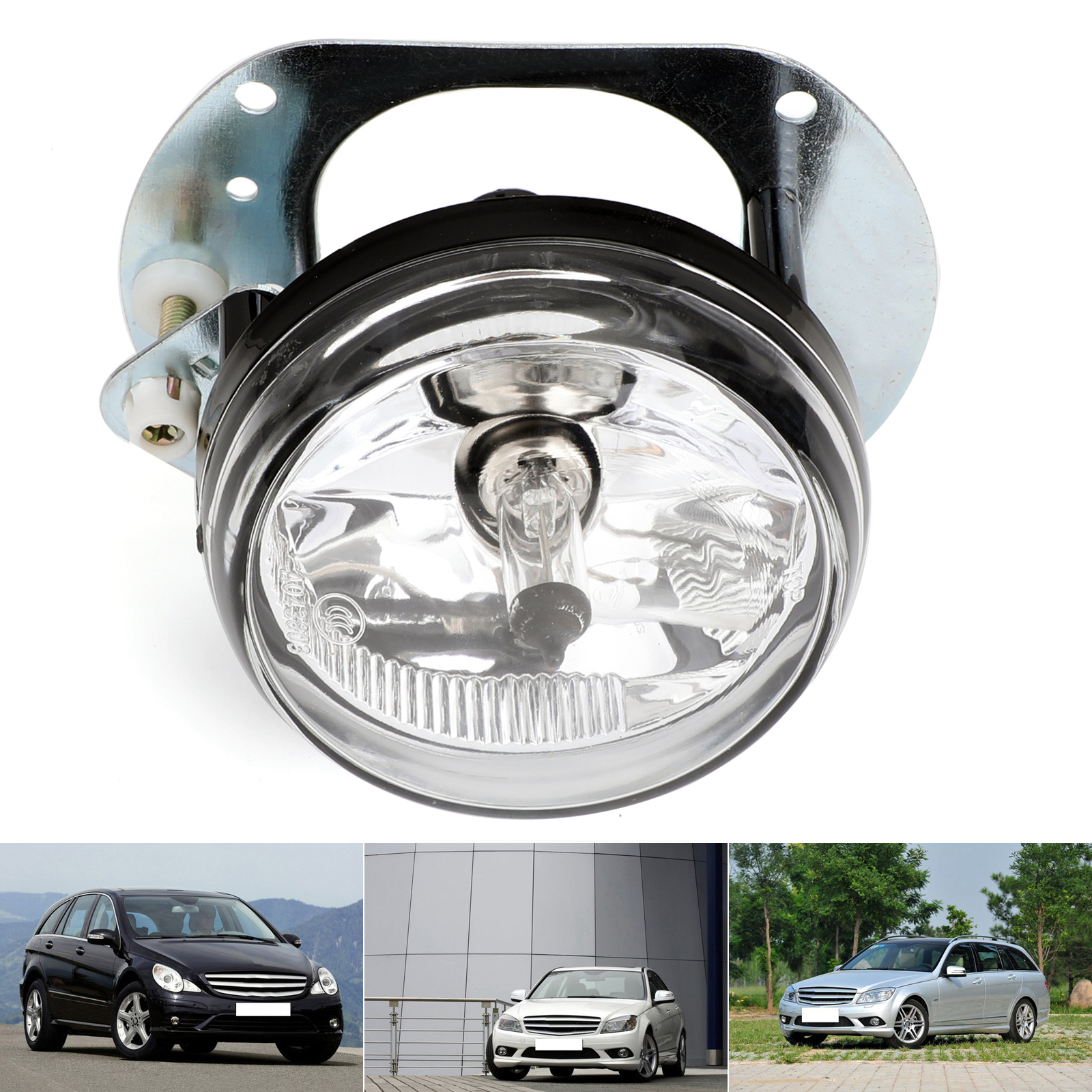 Right Passenger Fog Light A2048202256 For Benz C300 C350 CL550 CL600, CL63 CL65 SL63 SL65  SLK55 AMG Generic