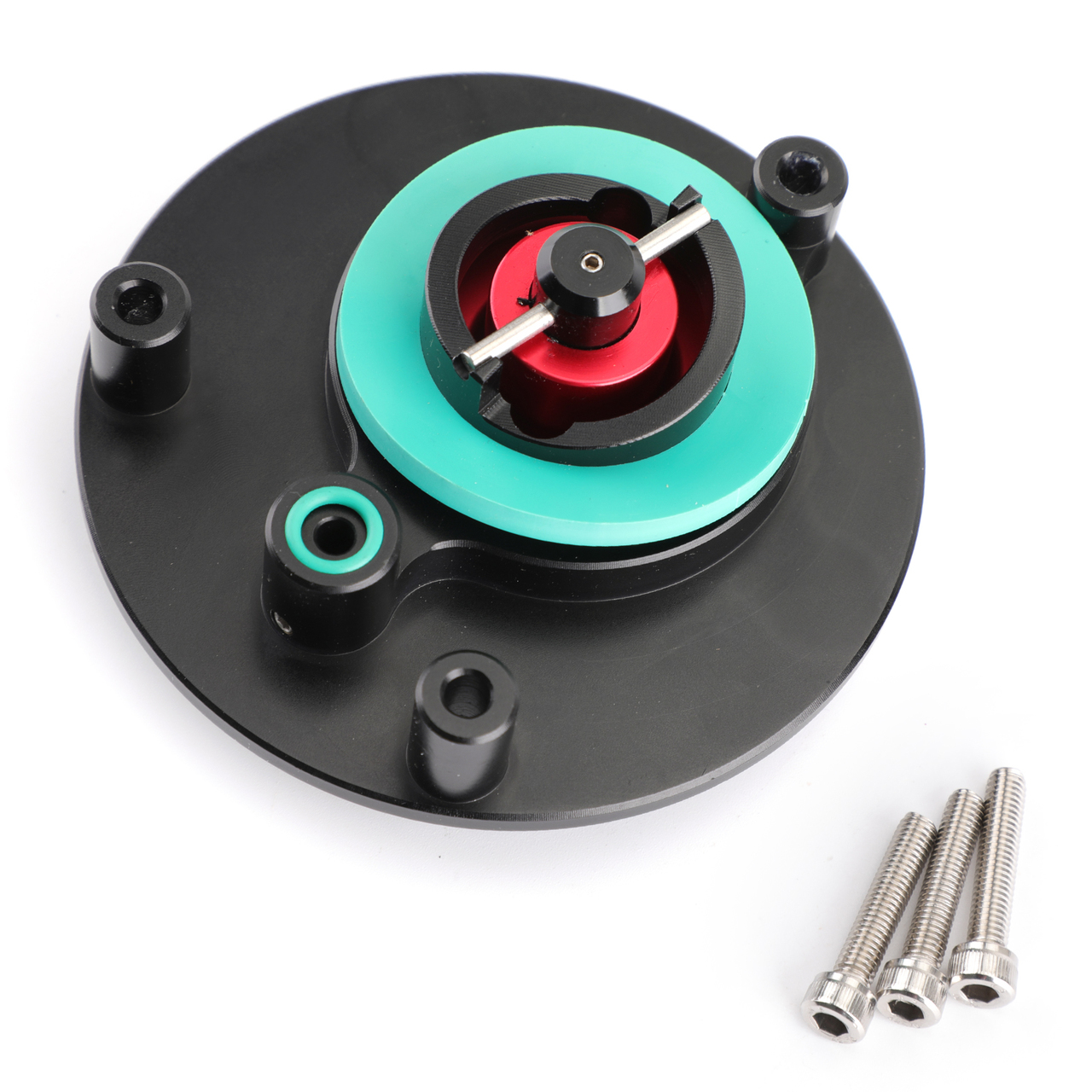 Fuel Filler Cover Gas Tank Cap Universal For Yamaha YZF R1 R1M 04-17 YZF R6 03-16 Red Generic