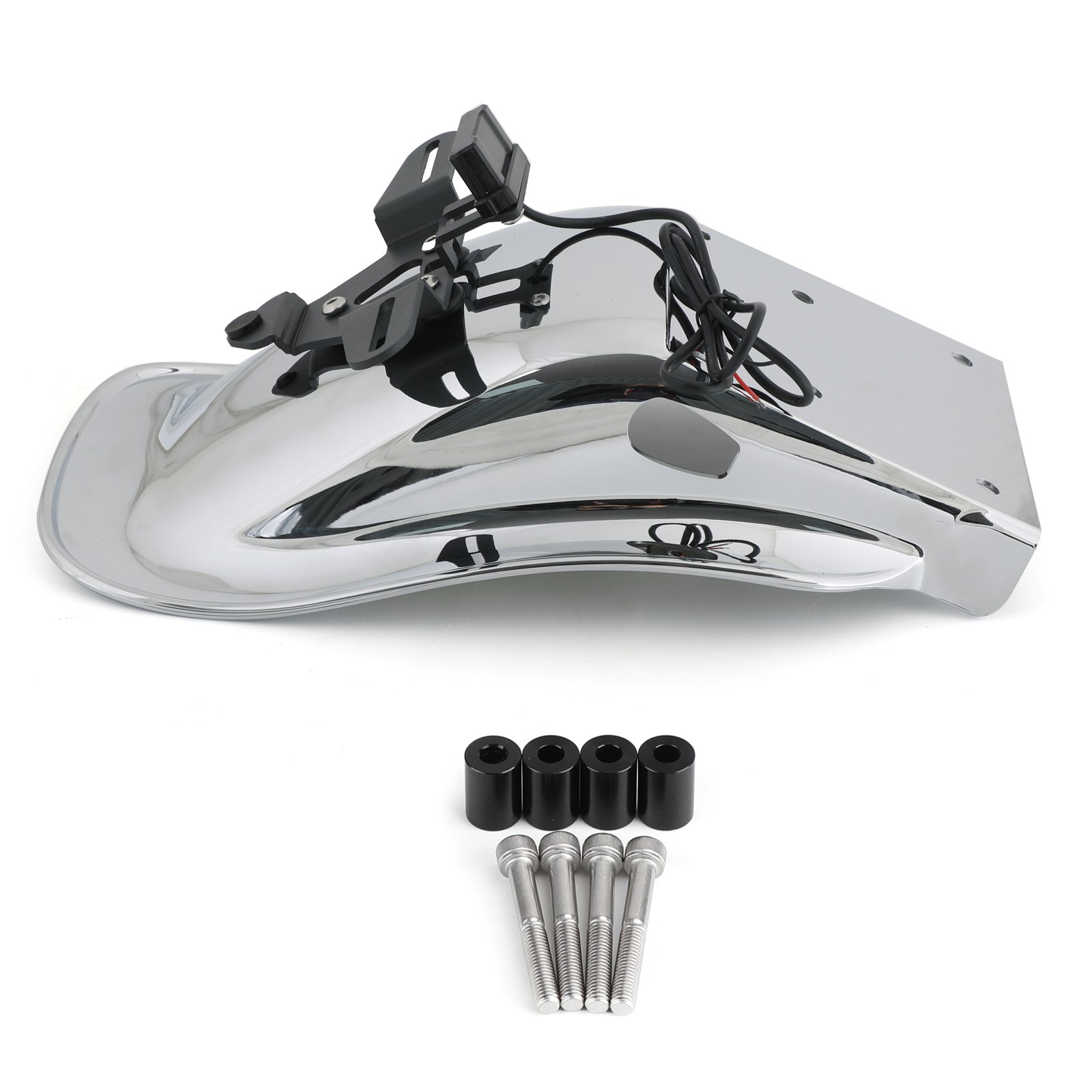 Rear Fender Mudguard For Kawasaki Z900RS Cafe 18-22 Chrome Generic