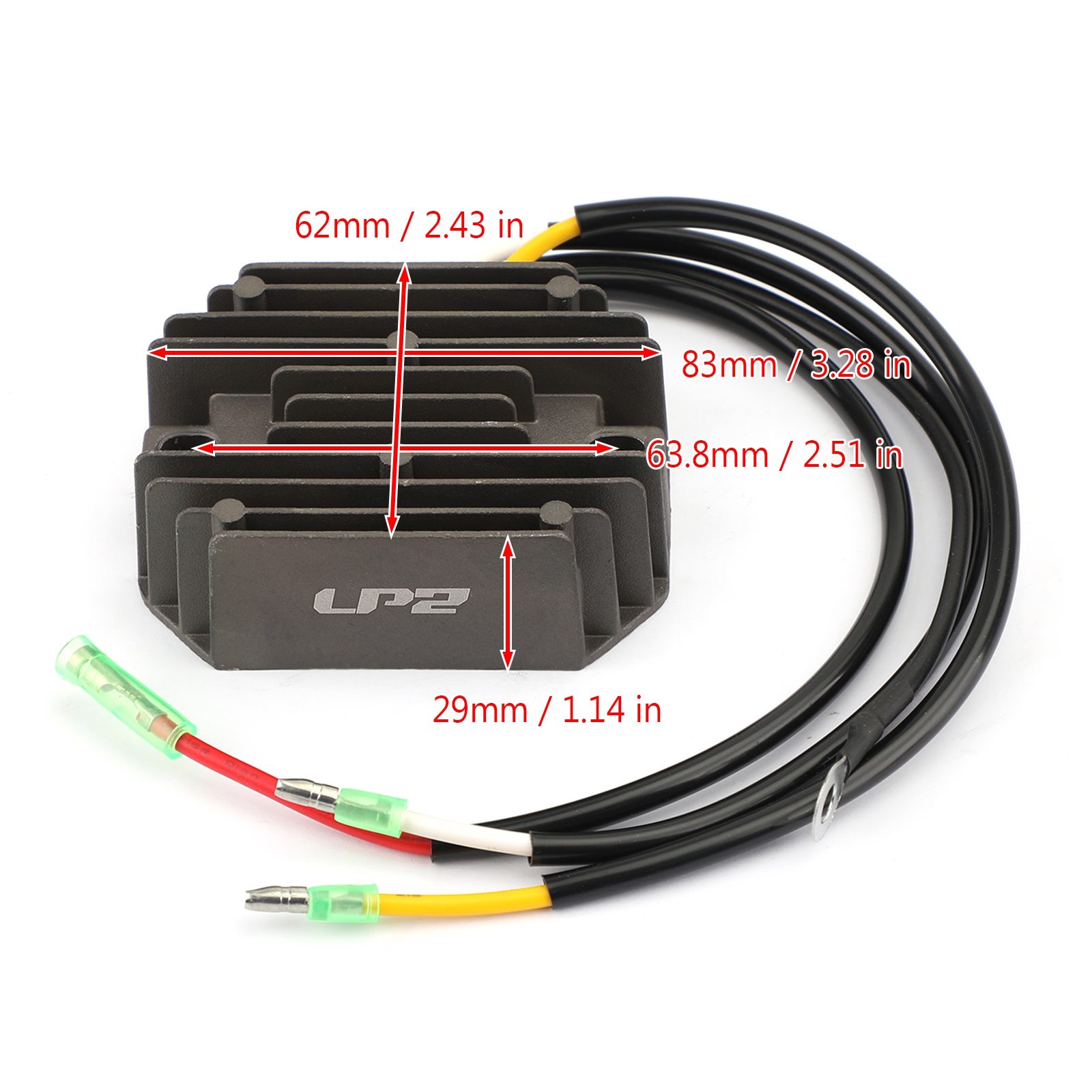 Voltage Regulator for Tohatsu MFS9.9C MFS15 MFS20 Outboard 15 Hp 20 Hp Generic