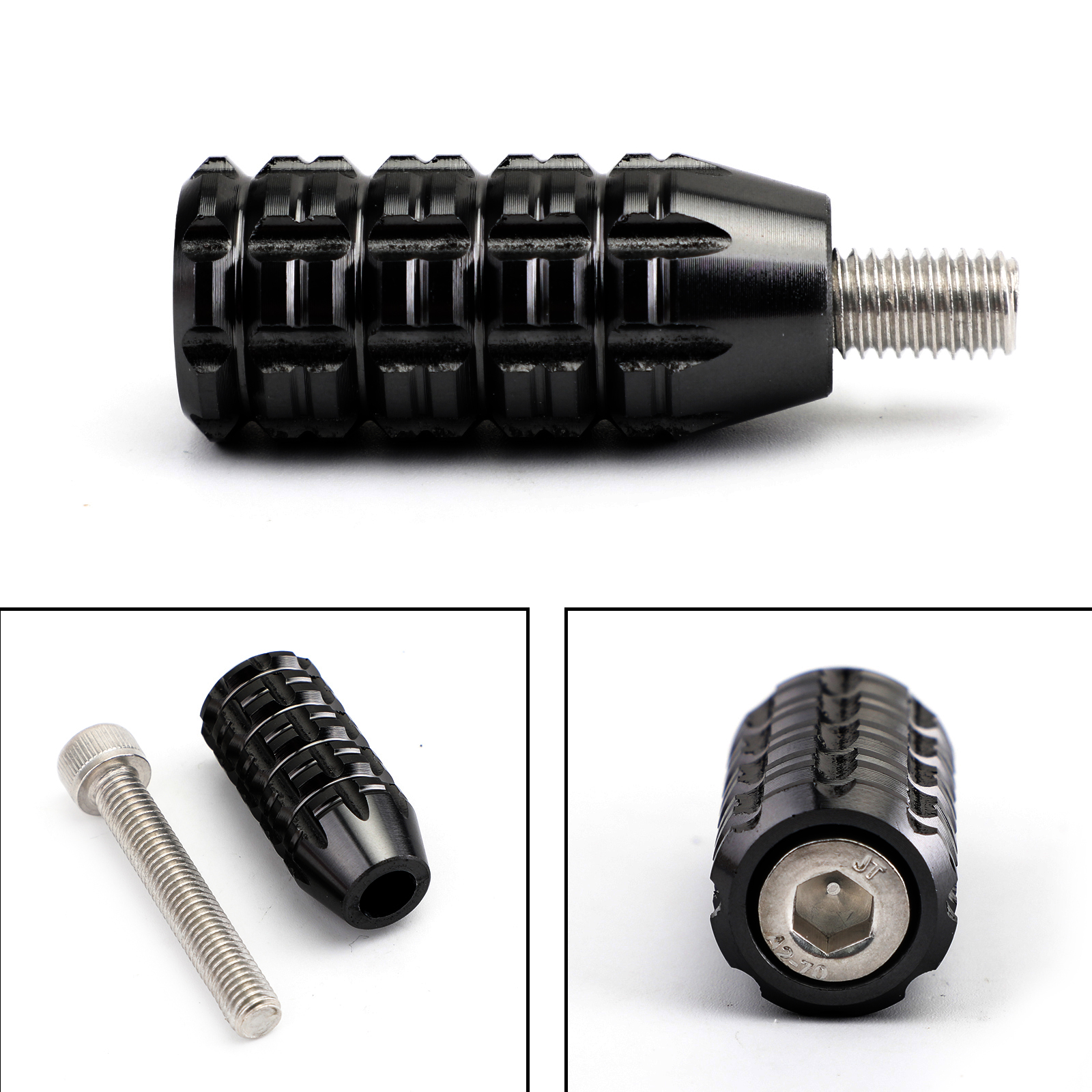 Gear Shifting Lever Step Tip for Triumph Street Twin 16-20 Cup 17-20 Scrambler 17-20 Bonneville 16-20 Black Generic