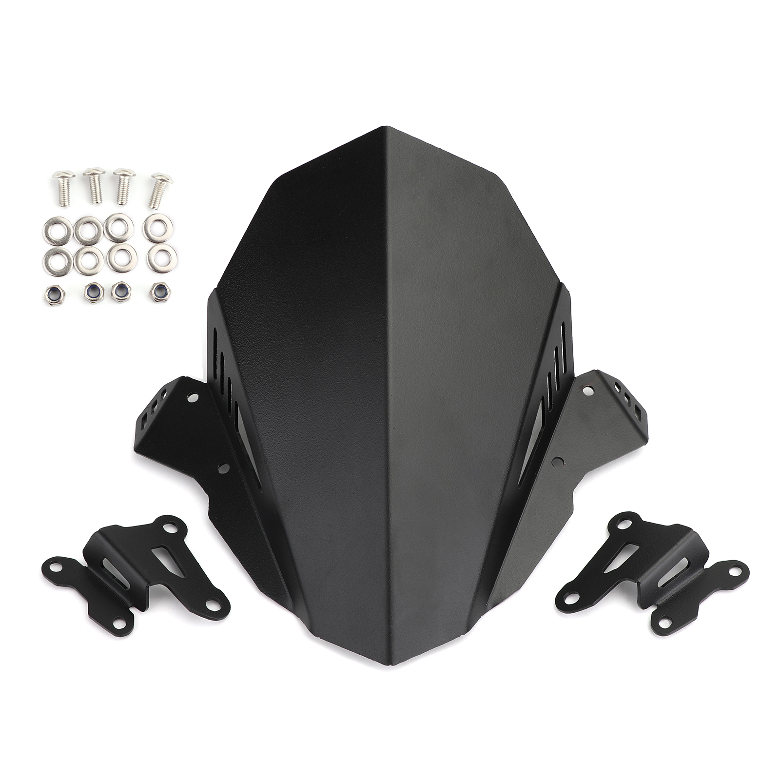 Aluminum Windshield For Yamaha MT09 FZ09 2017-2020 BLK Generic