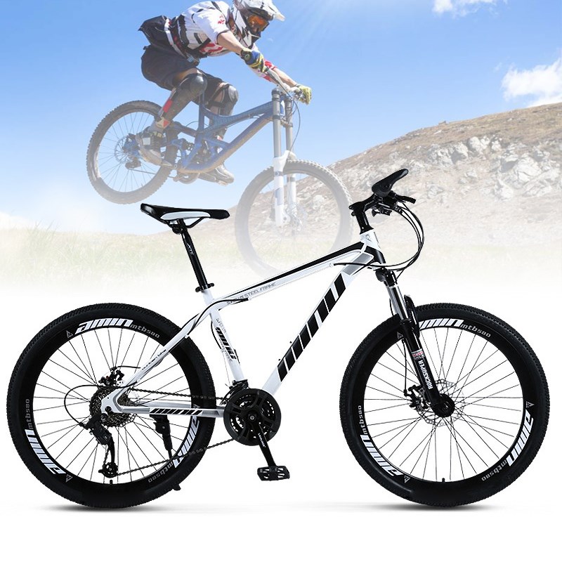 MTB 26 Inch 21 Speed Mountain Bike Disc Bicycles for Sale with Bike Lock+Air Pump