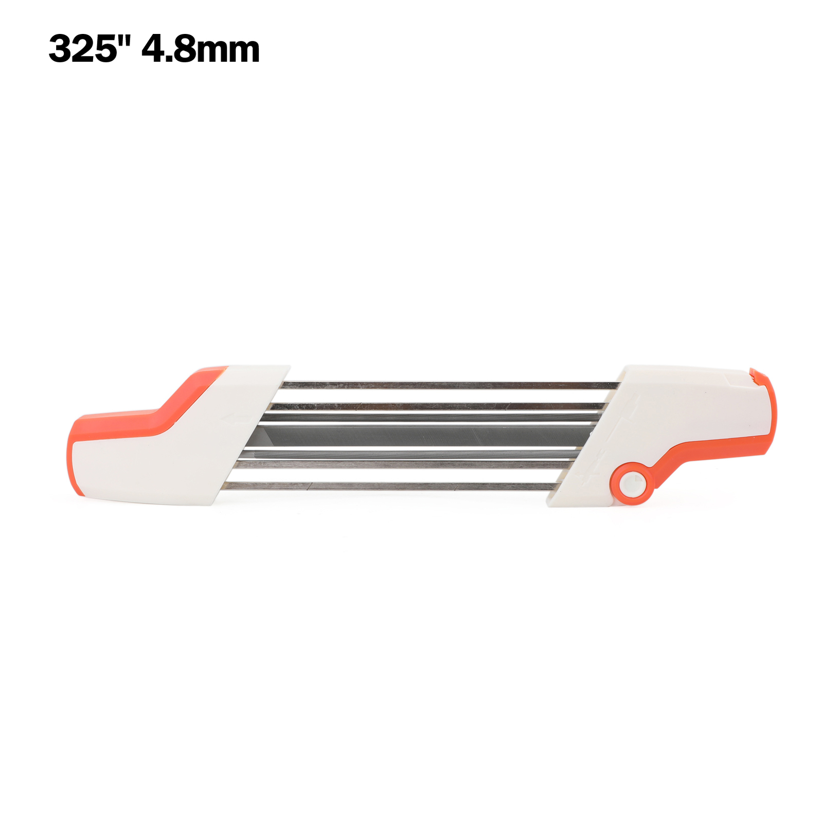 2 IN 1 Chainsaw Teeth Quick Sharpener File For STIHL .325" 4.8mm Chain Generic
