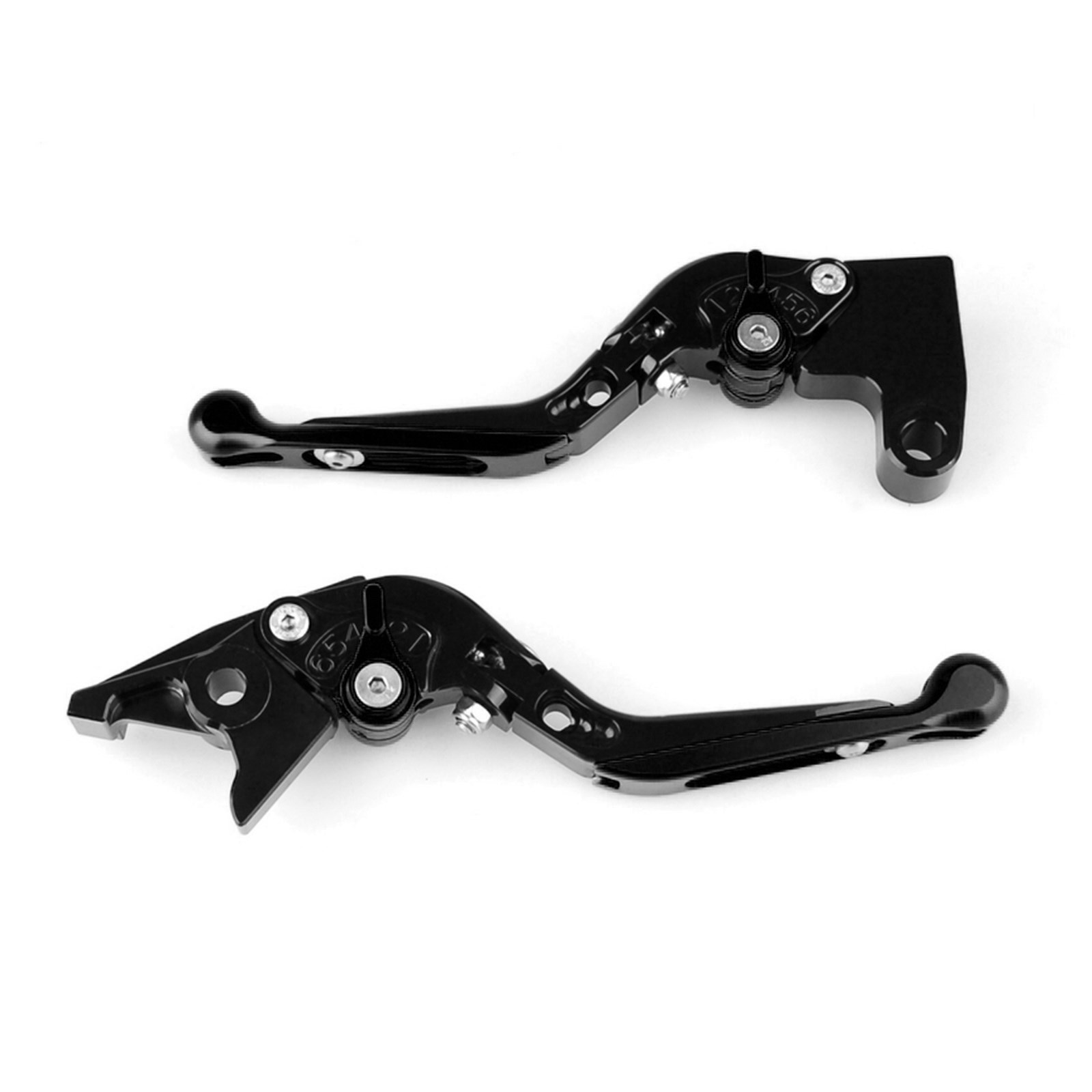 Adjustable Folding Extendable Racing Brake & Clutch Levers For BMW R1200GS Adventure (LC) 2014-2018 BLK