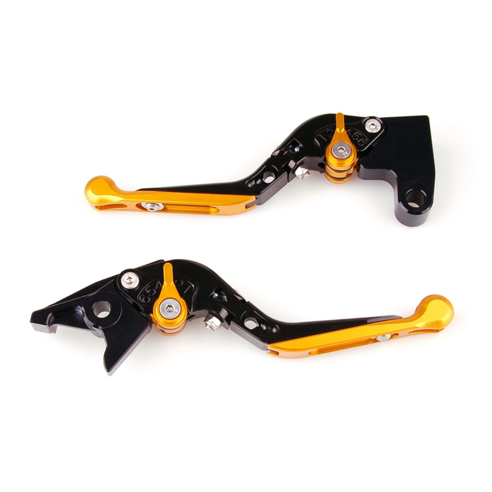 Adjustable Folding Extendable Racing Brake & Clutch Levers For BMW R1200GS Adventure (LC) 2014-2018 GOLD
