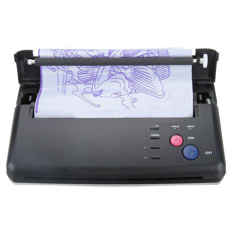 Black Tattoo Transfer Copier Printer Machine Thermal Stencil Paper Maker Generic