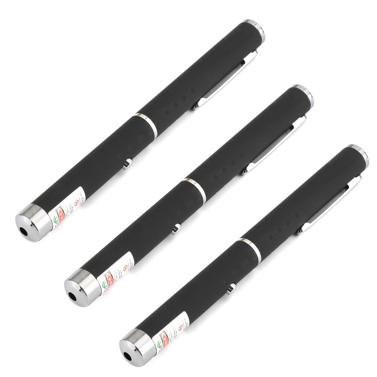 1mw 3PCS Laser Pointer Pen Red + Green + Blue/Violet Laser Pointer Visible Beam Generic For TV/LED/LCD Screens Tactical Flashlights Presentation Office/Outdoors/Astronomic/Construction For Cats Dogs Pet Interactive Toys