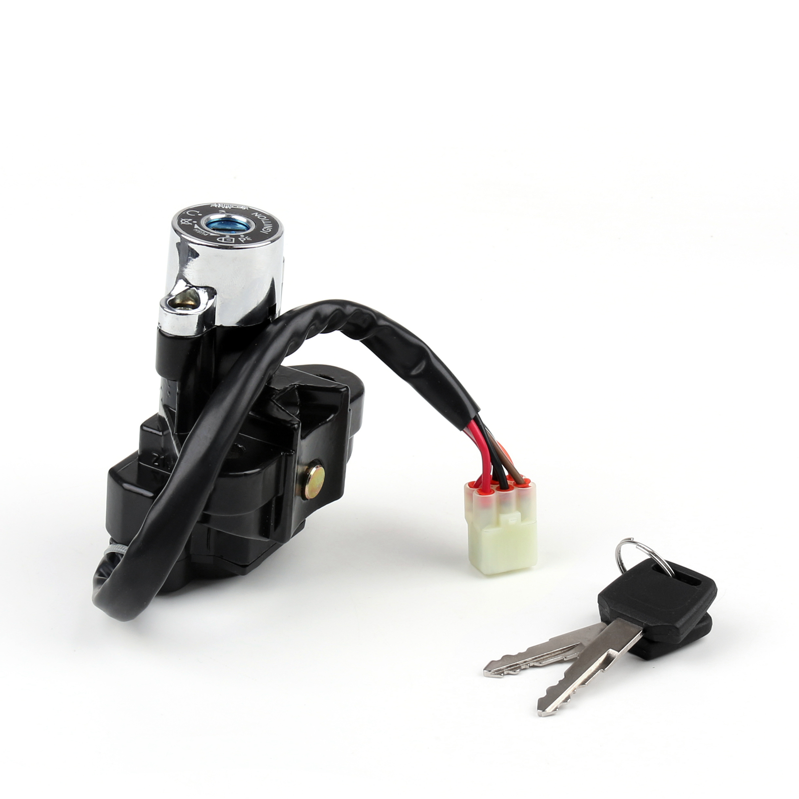 Ignition Switch Lock Keys Fit For Suzuki GZ125 GZ250 GSF600 GSF650 GSF1200 Bandit Generic