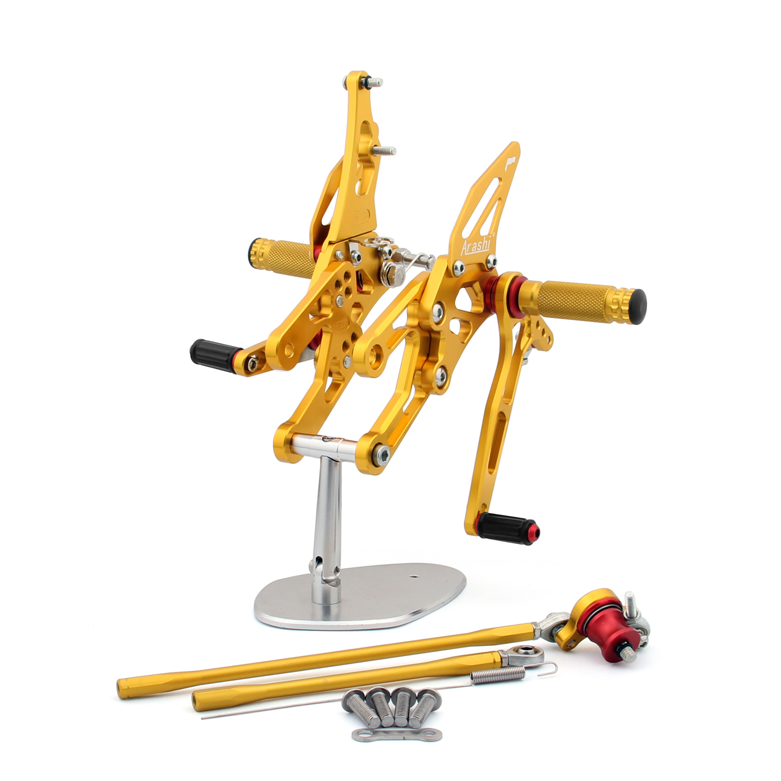 CNC Made Rearsets Fit For Honda CBR600RR 2003-2006 CBR1000RR 2004-2007 GOLD Generic