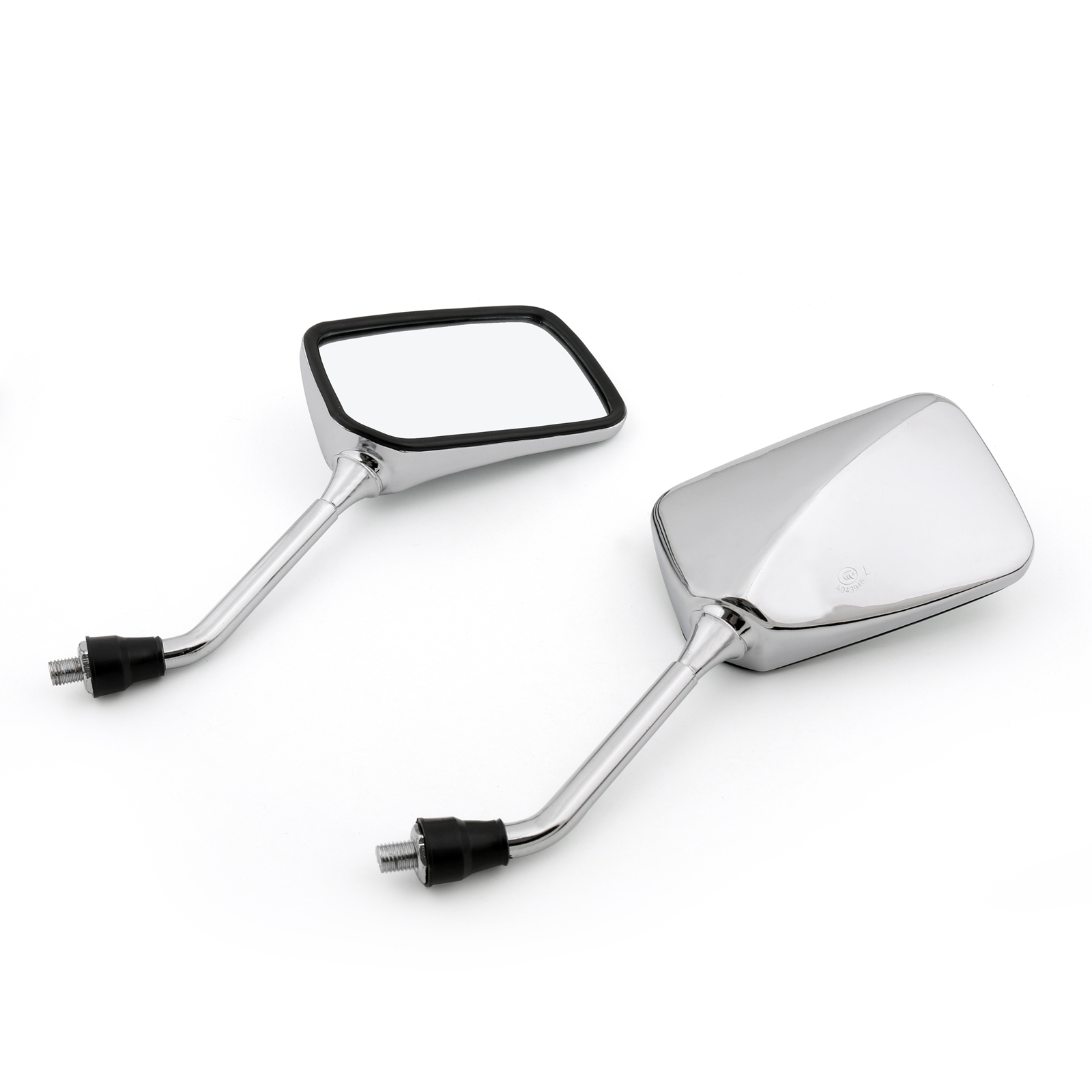 1 Pair Motorcycle Rearview Side Mirrors Fit For Honda CB400 CB750 CB1000 CB1300 Generic