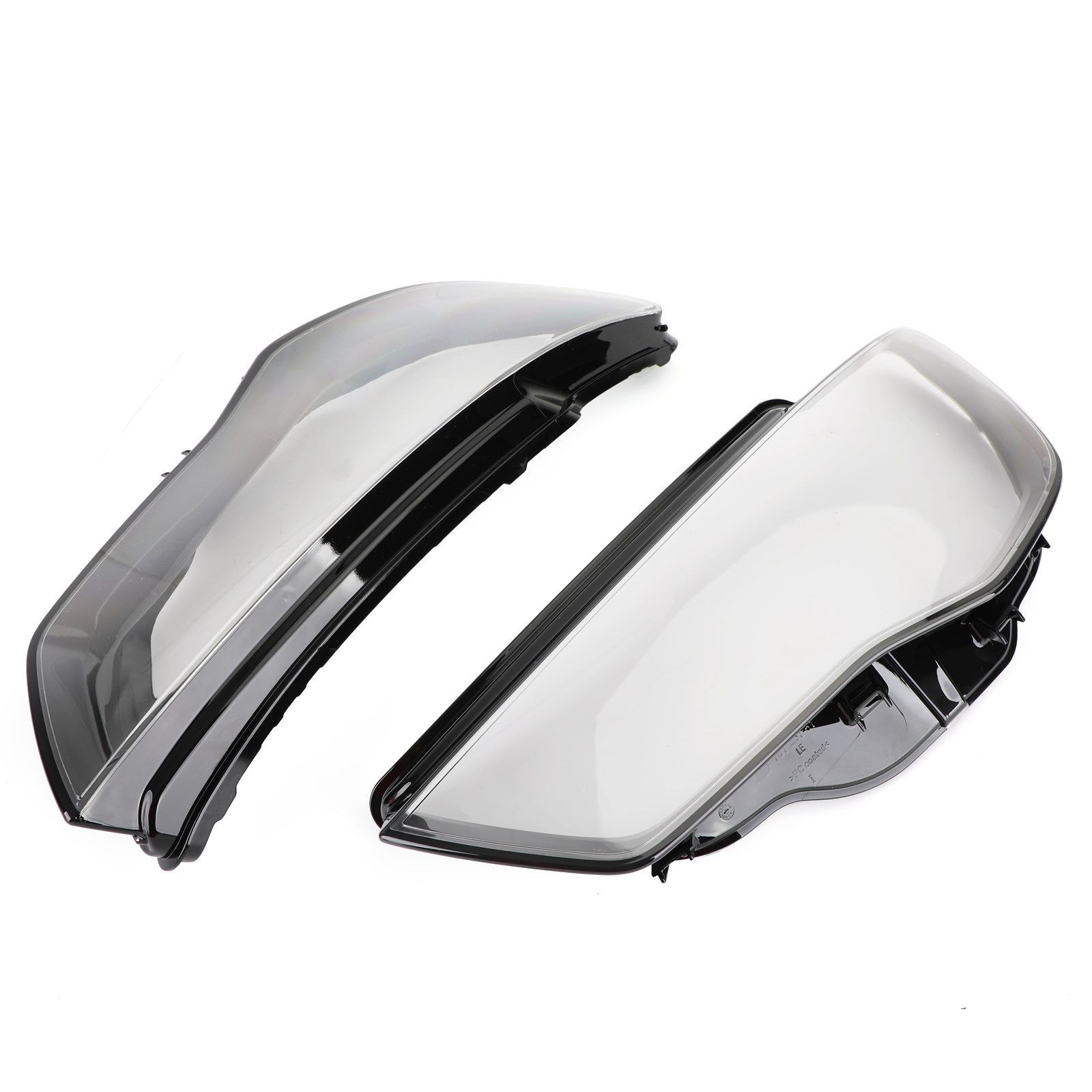 Left & Right Pair Headlight Cover Headlamp Lens Fit For Audi A3 2013-2016 Clear Generic